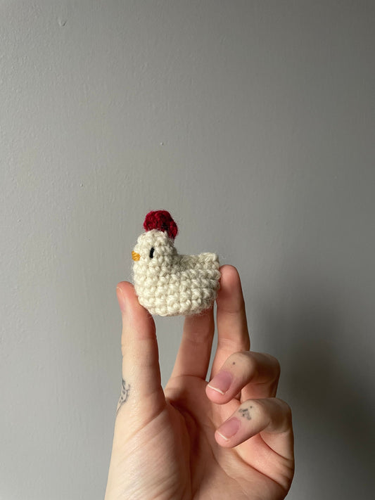 Crochet Chicken & Duck Plushie Pattern: Low Sew Easter Decor (Digital PDF)