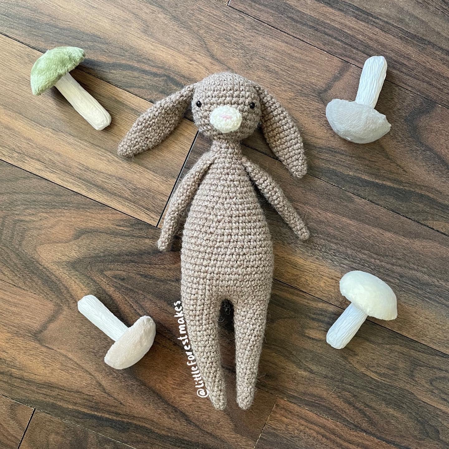Bunny Rabbit Penny Crochet Amigurumi Plushie Doll Pattern [DIGITAL PATTERN ONLY] [Downloadable File]