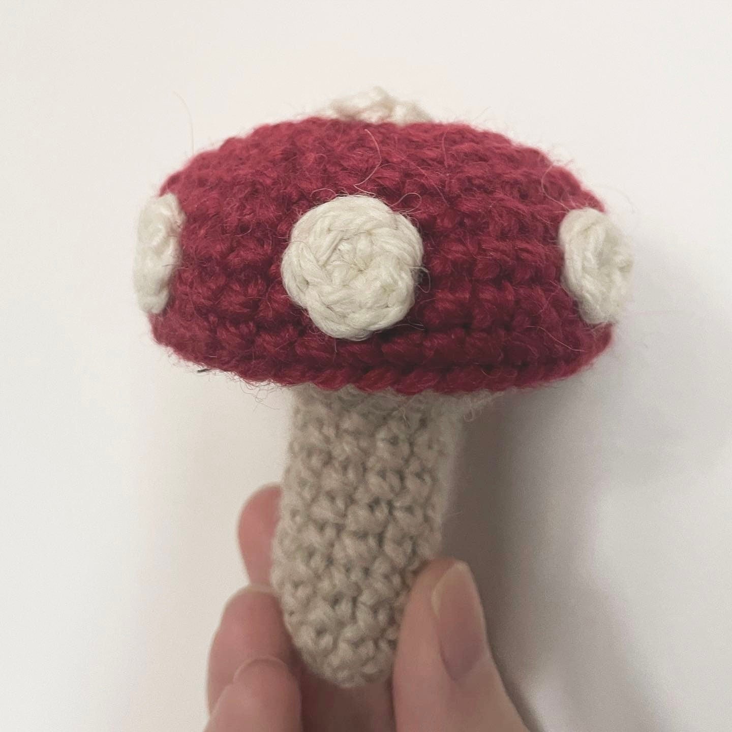 Mushroom Crochet Pattern: Toadstool Home Decor (Digital Pattern)