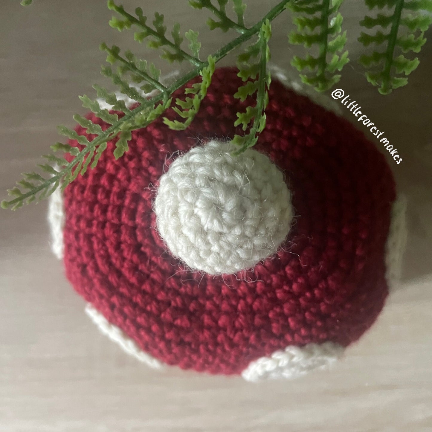 Mushroom Toadstool Crochet Basket Storage Organiser Home Decor [DIGITAL PATTERN ONLY] [Downloadable File]
