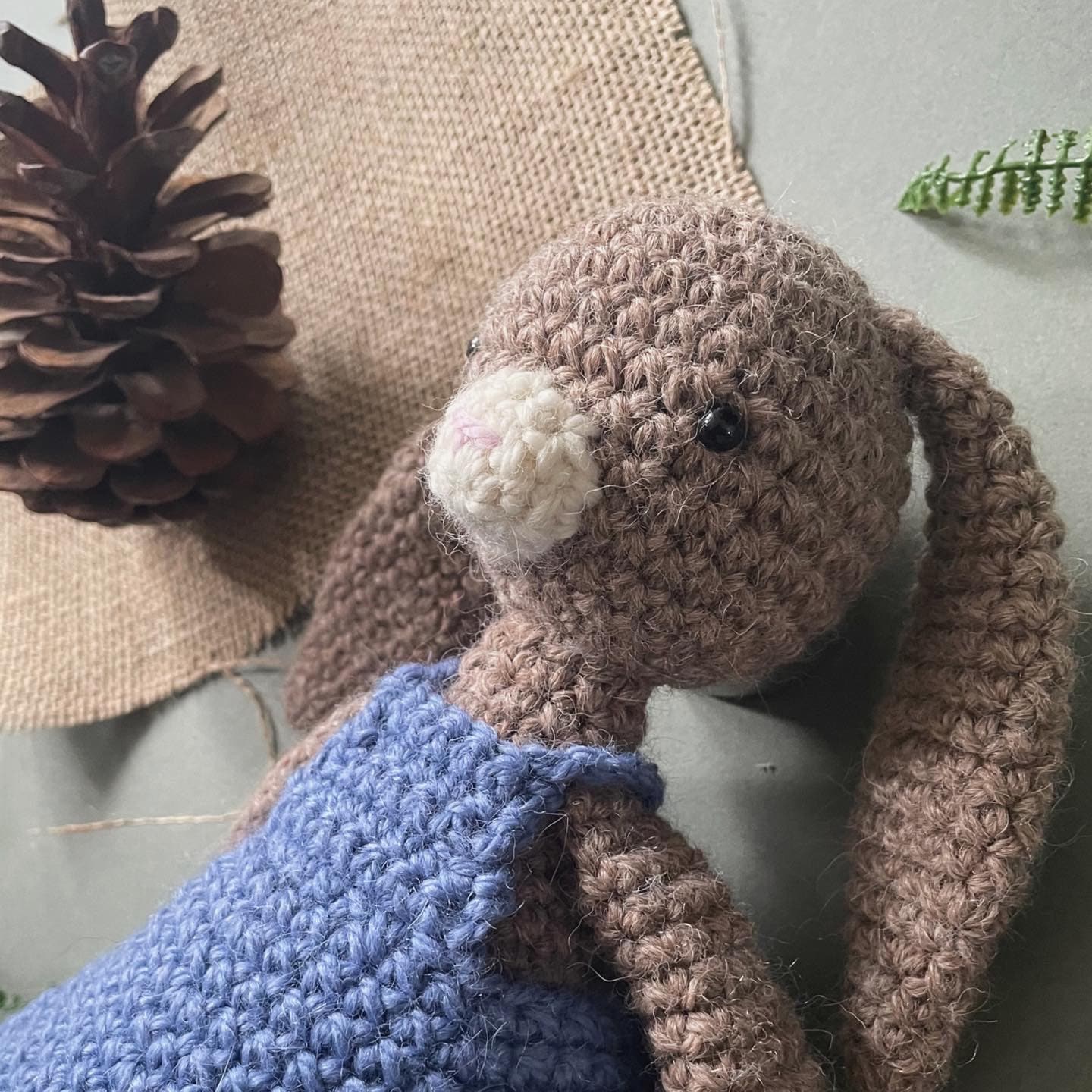 Bunny Rabbit Penny Crochet Amigurumi Plushie Doll Pattern [DIGITAL PATTERN ONLY] [Downloadable File]
