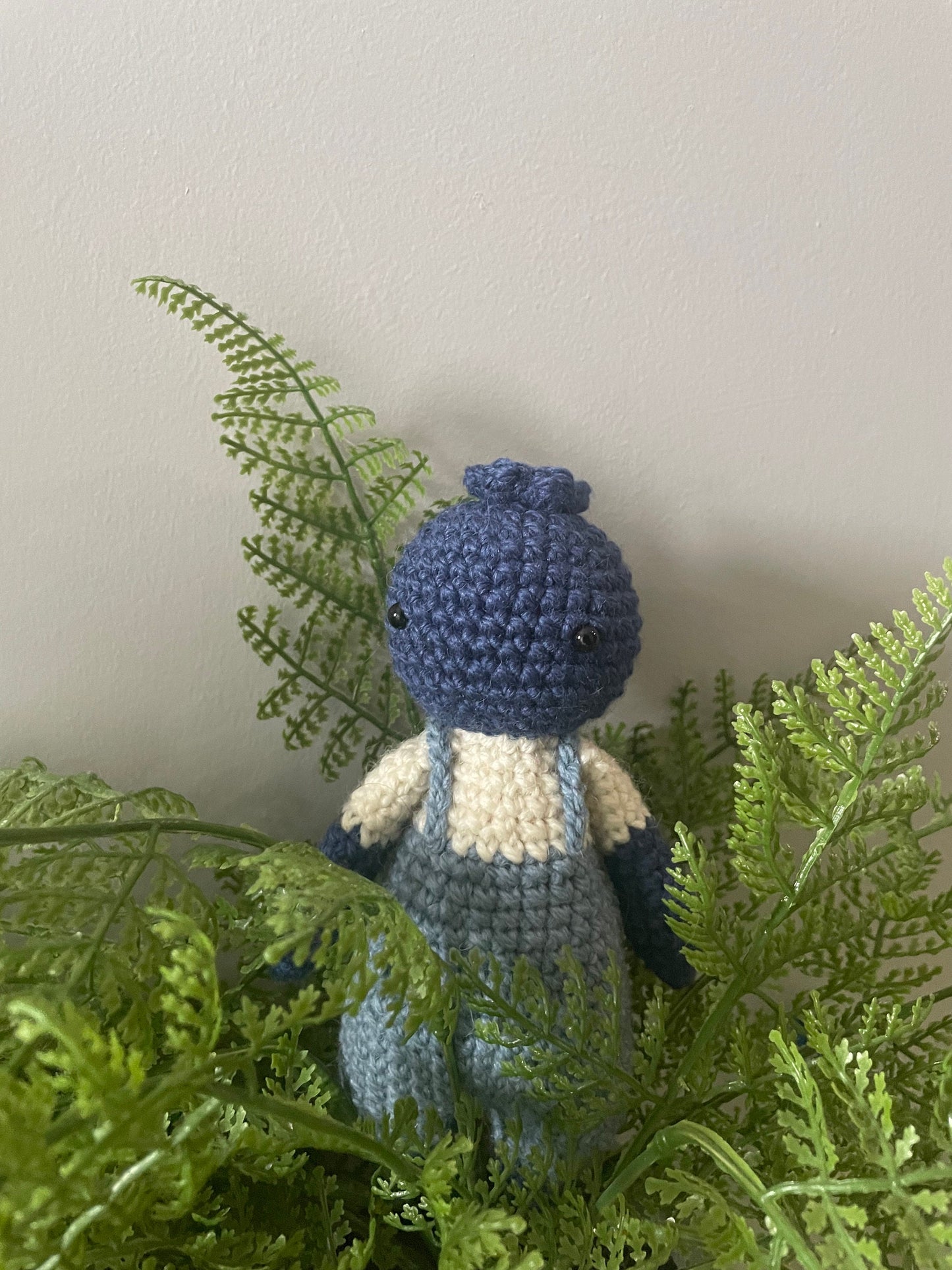 Crochet Bobby the Blueberry Amigurumi Doll Plushie Pattern [DIGITAL PATTERN ONLY] [Downloadable File]