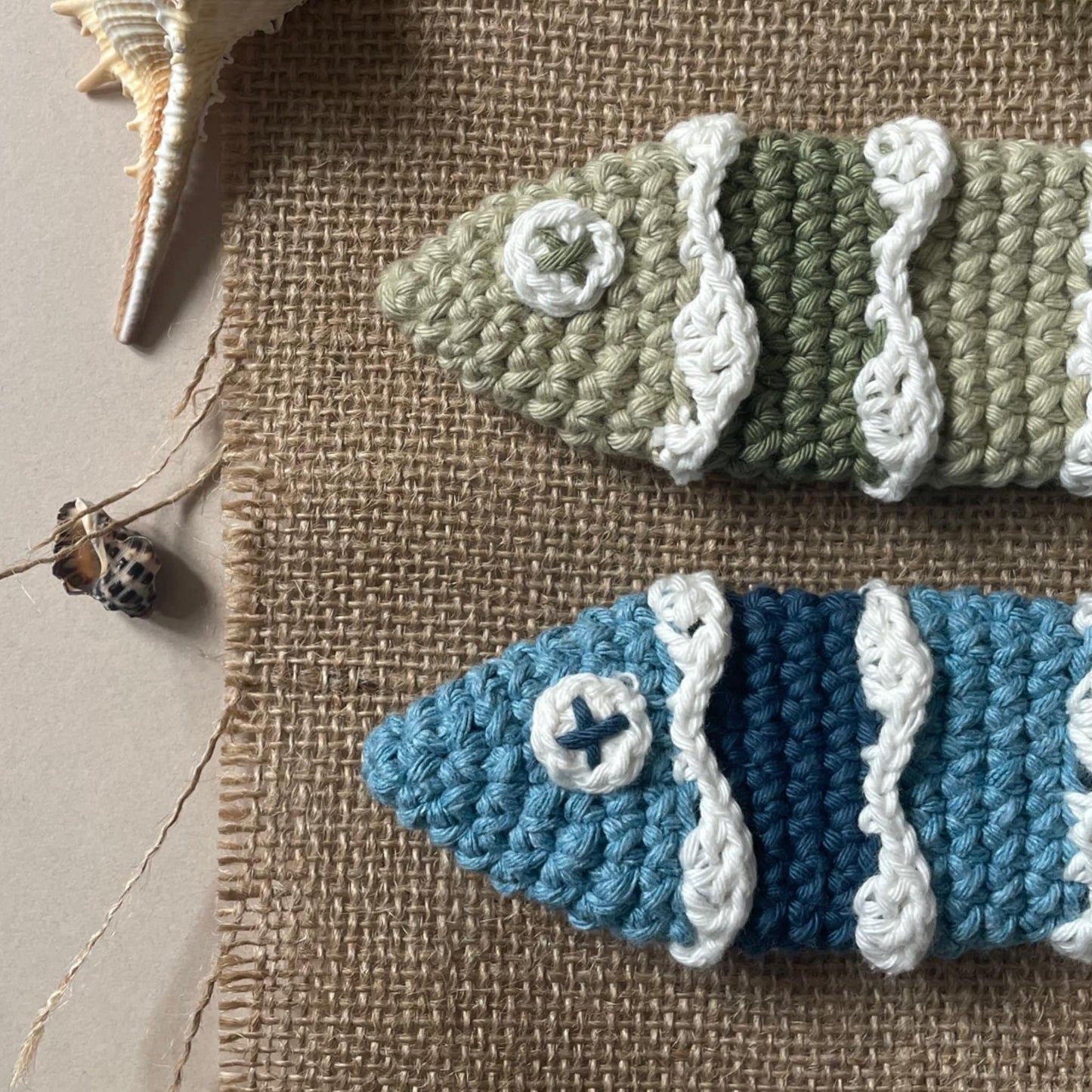 Little Fishy Crochet Fish Cat Toy Pattern [DIGITAL PDF] (Downloadable File)