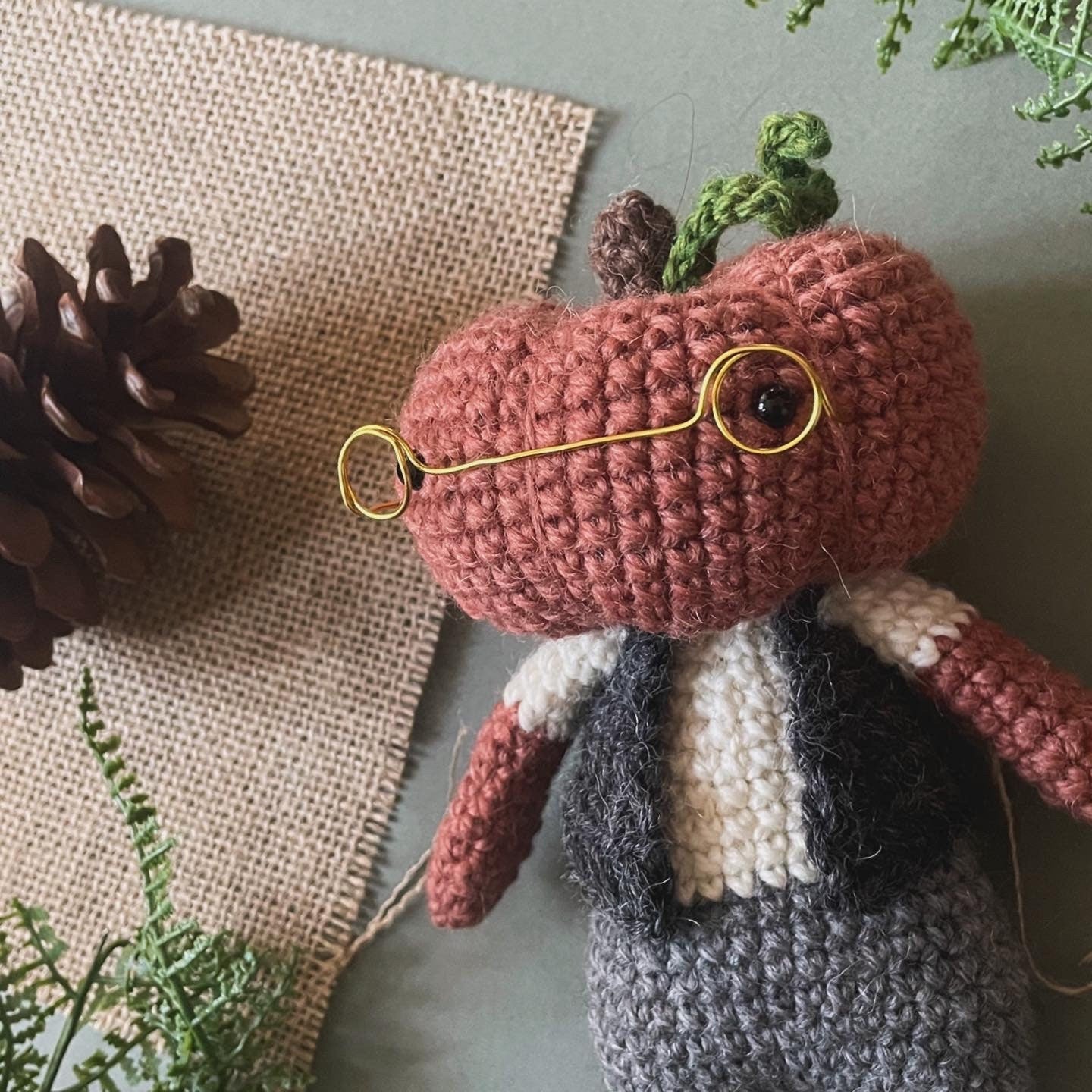 Crochet Patrick the Pumpkin Amigurumi Doll Halloween Plushie Pattern [DIGITAL PATTERN ONLY] [Downloadable File]