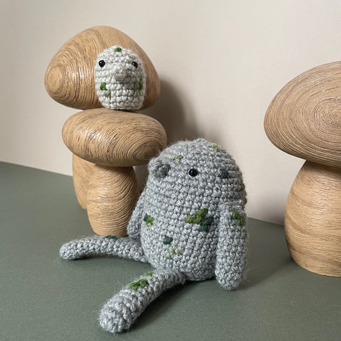 Mama Troll and Baby Crochet Plushie Pattern [DIGITAL PDF] (Downloadable File)