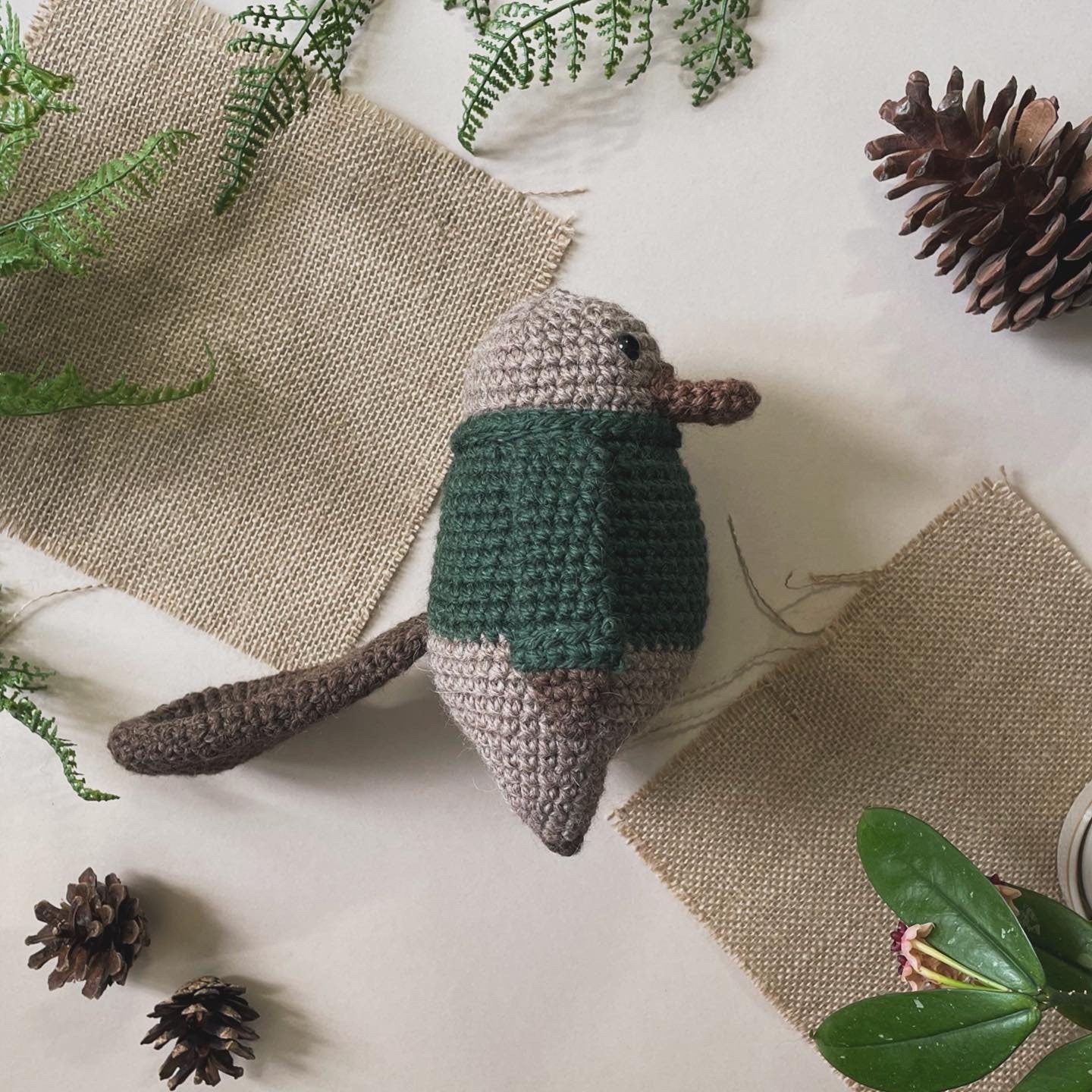 Paxton the Platypus Crochet Plushie Doll Animal Pattern - [DIGITAL PDF] (Downloadable File)