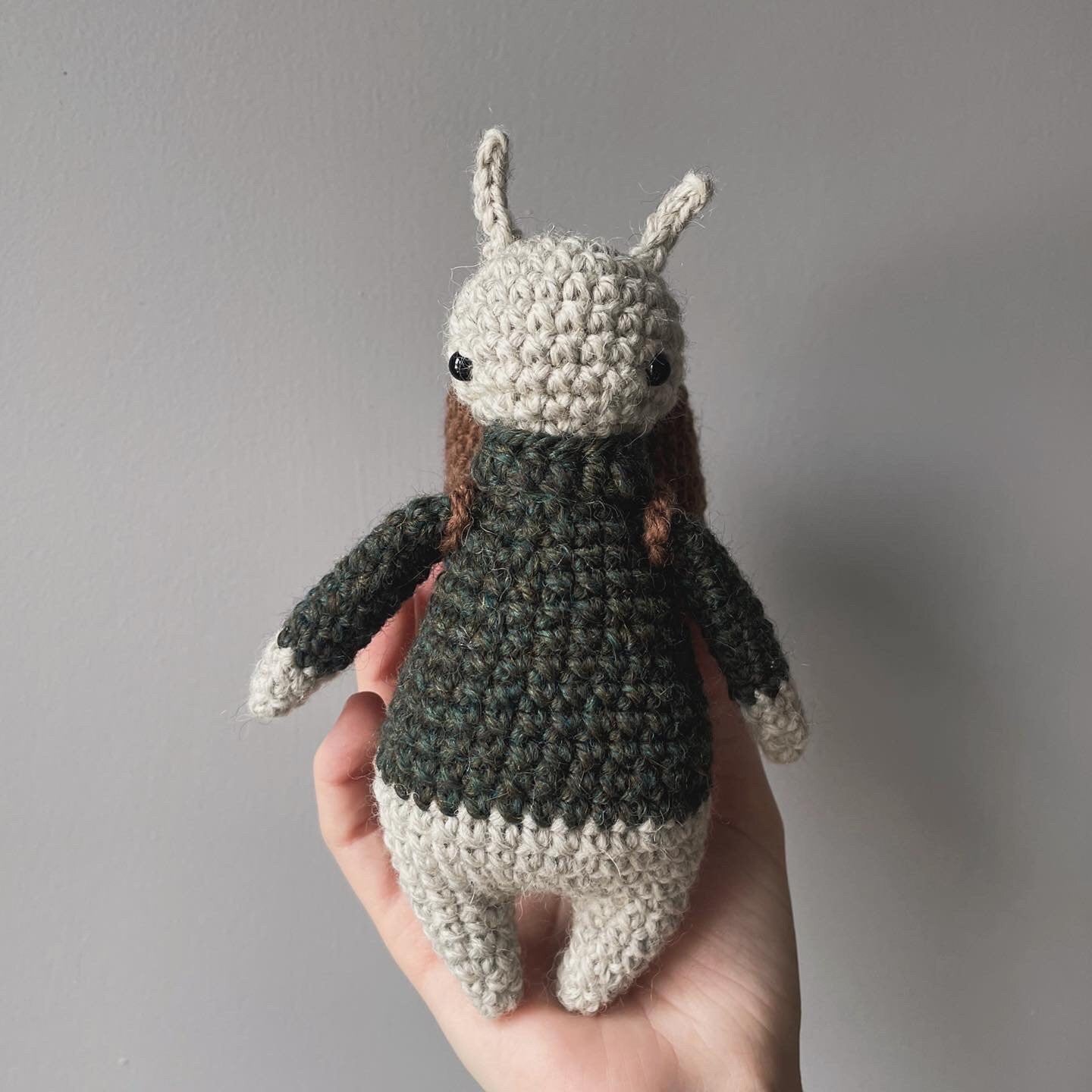 Sebastian the Snail Crochet Plushie Doll Animal Pattern - [DIGITAL PDF] (Downloadable File)