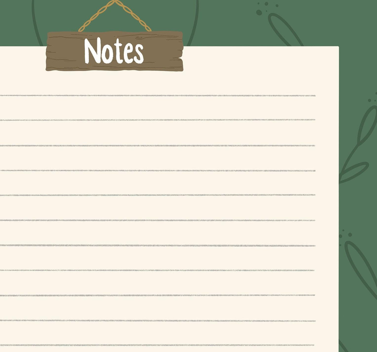 Cottagecore Printable Crochet and Knitting Project Planner - Project Notes - [DIGITAL PDF ONLY] - Downloadable file