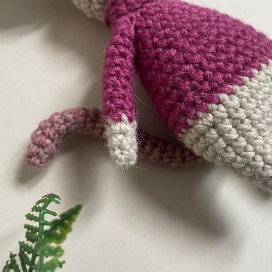 Mimi the Mouse Crochet Plushie Doll Animal Pattern - [DIGITAL PDF] (Downloadable File)