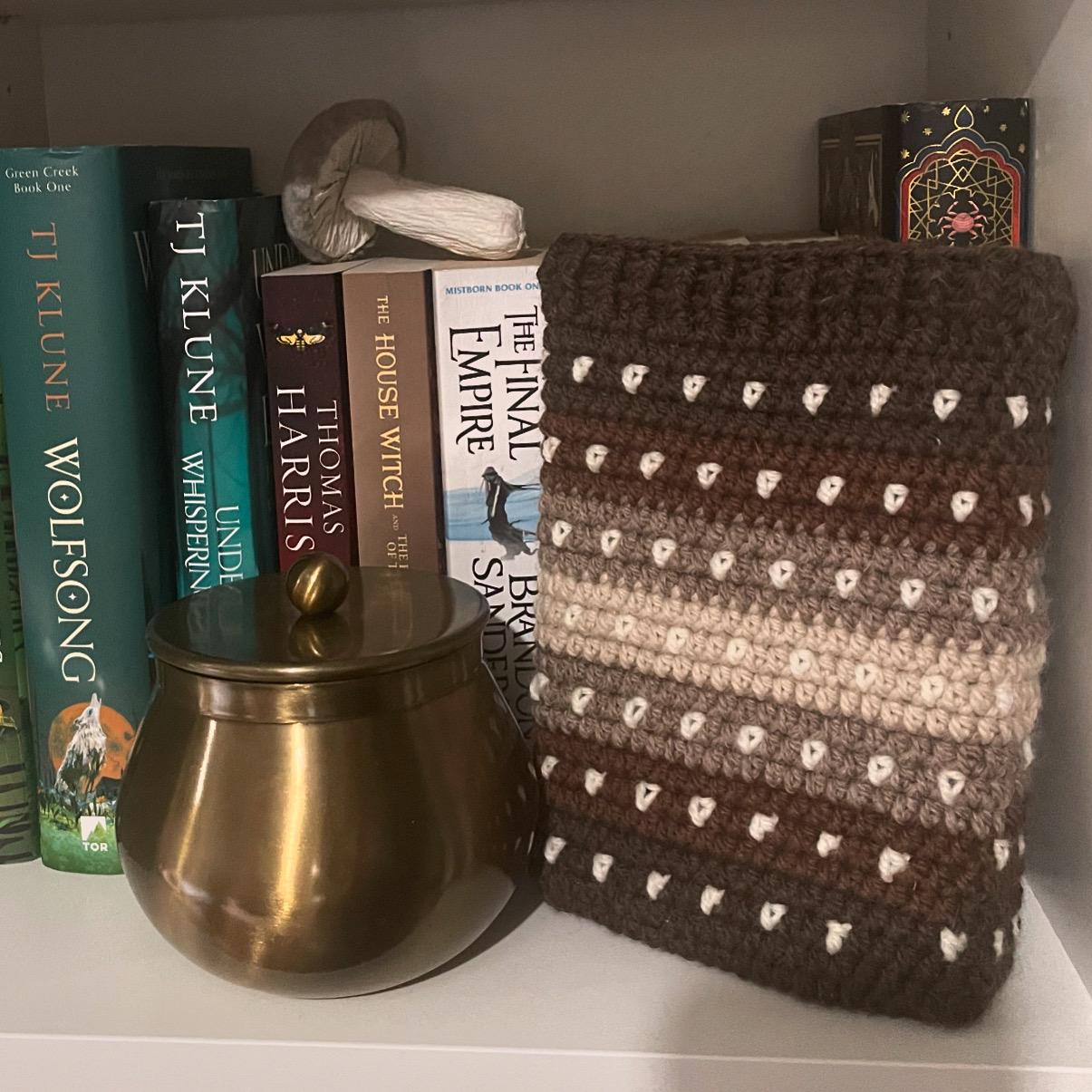 Crochet Book Sleeve Pattern: The Book Sweater (Digital PDF)