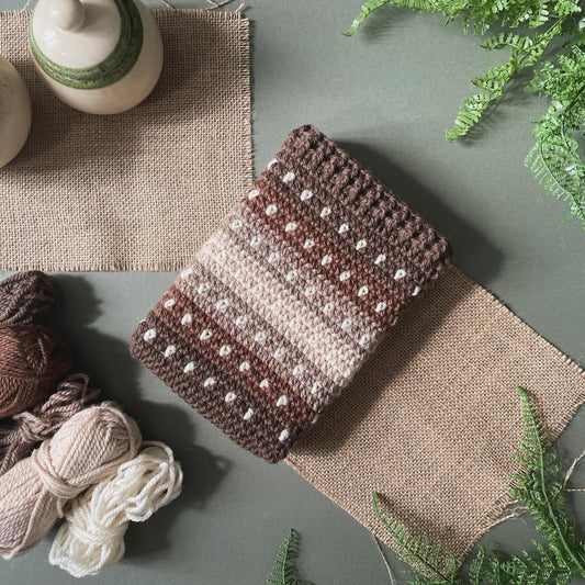 Crochet Book Sleeve Pattern: The Book Sweater (Digital PDF)