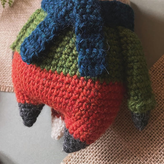 Fred the Fox Crochet Plushie Doll Animal Pattern - [DIGITAL PDF] (Downloadable File)