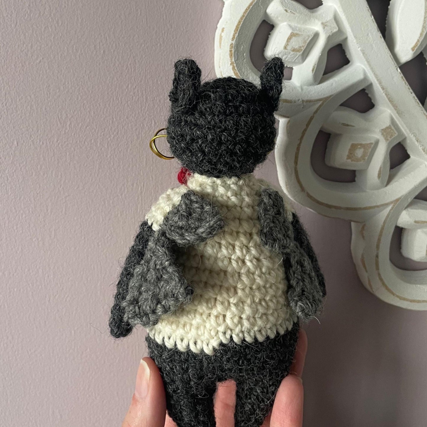 Bowie the Bat Crochet Plushie Doll Animal Pattern - [DIGITAL PDF] (Downloadable File)