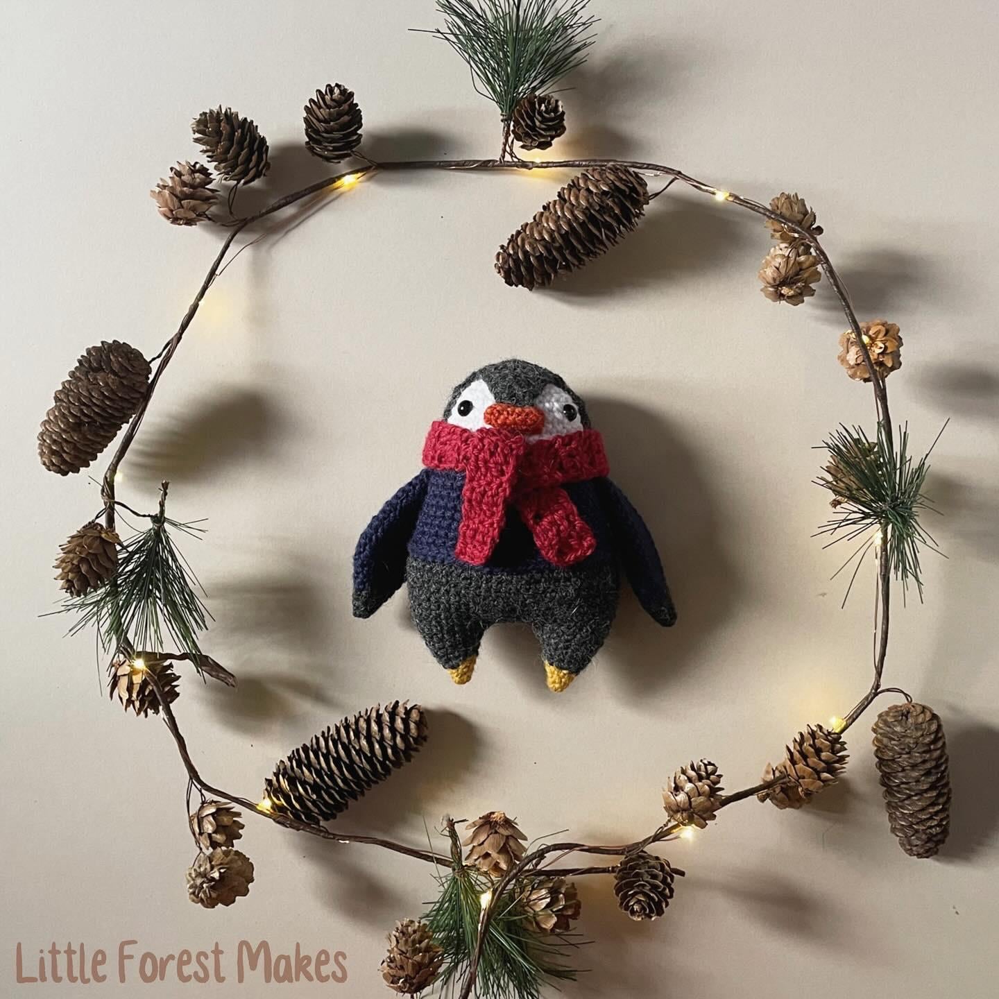Pablo the Penguin Crochet Plushie Doll Animal Pattern - [DIGITAL PDF] (Downloadable File)