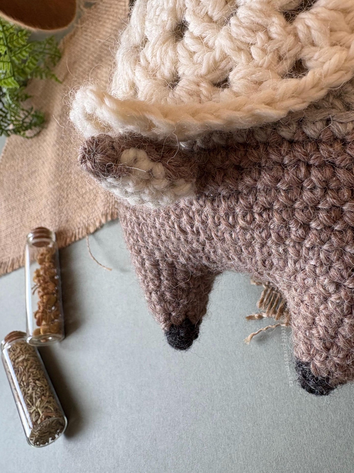 Daphne the Deer Crochet Plushie Doll Animal Pattern - [DIGITAL PDF] (Downloadable File)