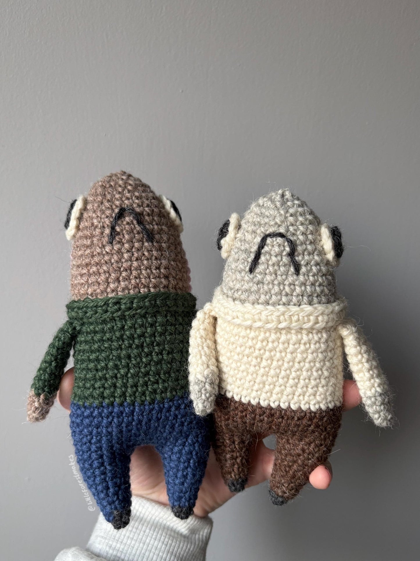 Crochet Fish Plushie Pattern: Dace and Rainbow Trout (Digital PDF)