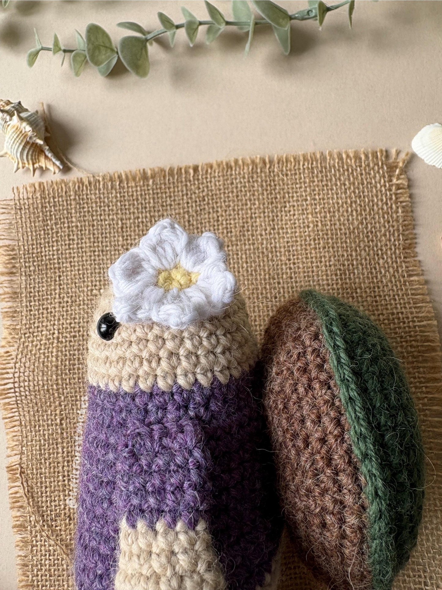 Tallulah the Turtle Crochet Plushie Doll Animal Pattern - [DIGITAL PDF] (Downloadable File)