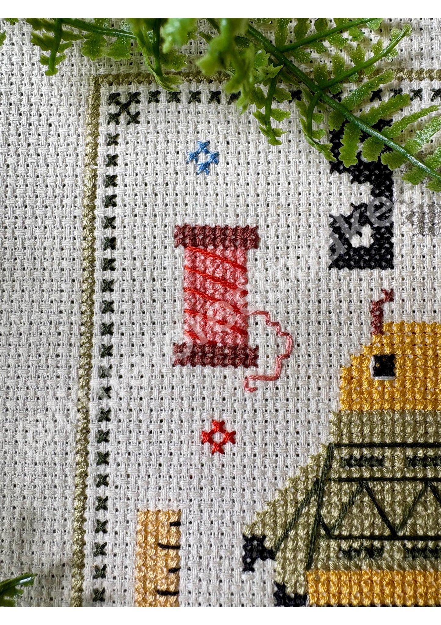 Busy Bonnie Bee Cross Stitch Pattern Craft Sewing Needlework [Digital Download] [PDF]