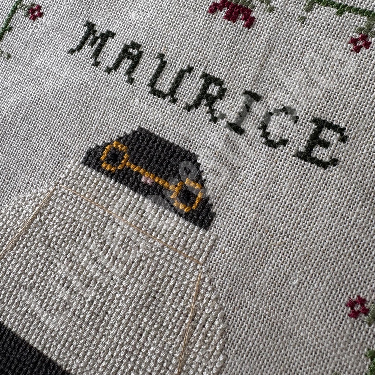 Maurice the Mole Portrait Cross Stitch Pattern Craft Sewing Needlework [Digital Download] [PDF]